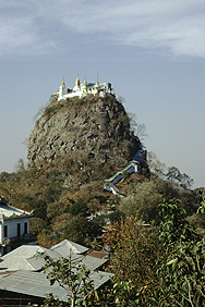View of Mount Popa