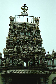 Hindu temple in Georgetown, Penang