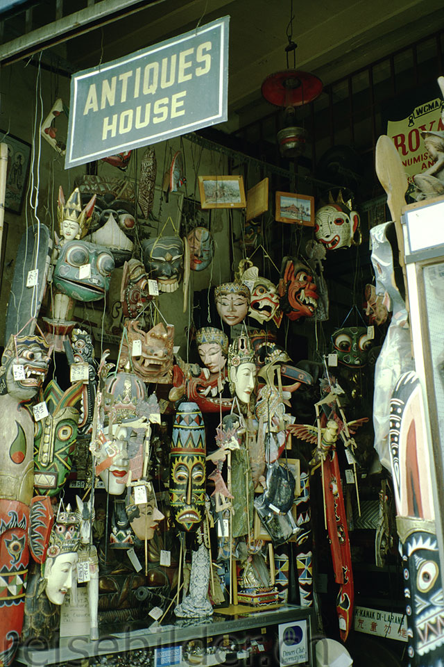 Puppet shop in Melaka