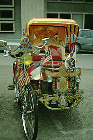 Bicycle rickshaw in Melaka