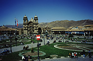 The Plaza de Armas in Cusco