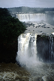 Iguazú Falls, detail