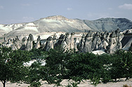 Rock formations near Zelve
