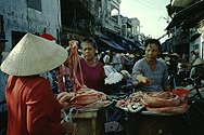 Snake sellers in the Mekong Delta
